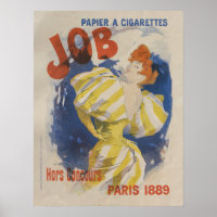 Cheret Jules, Papier a Cigarettes job, 1895