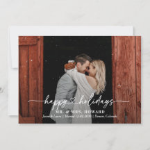 Chéri Coeur Joyeux Carte photo de vacances
