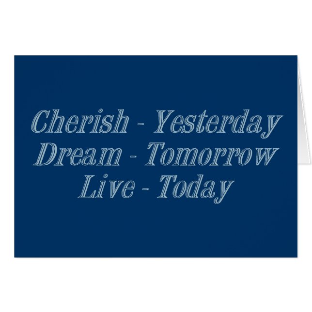 Cherish blue (Vorderseite (Horizontal))
