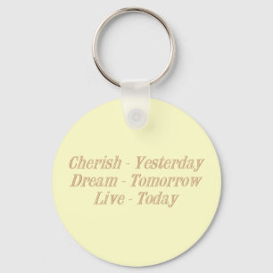 Cherish gelb schlüsselanhänger