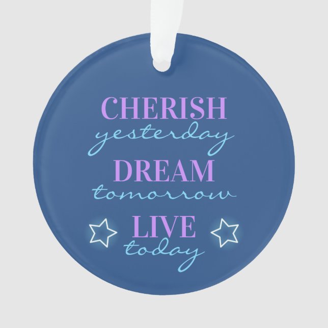 Cherish hier Rêver demain Live aujourd'hui (devant)
