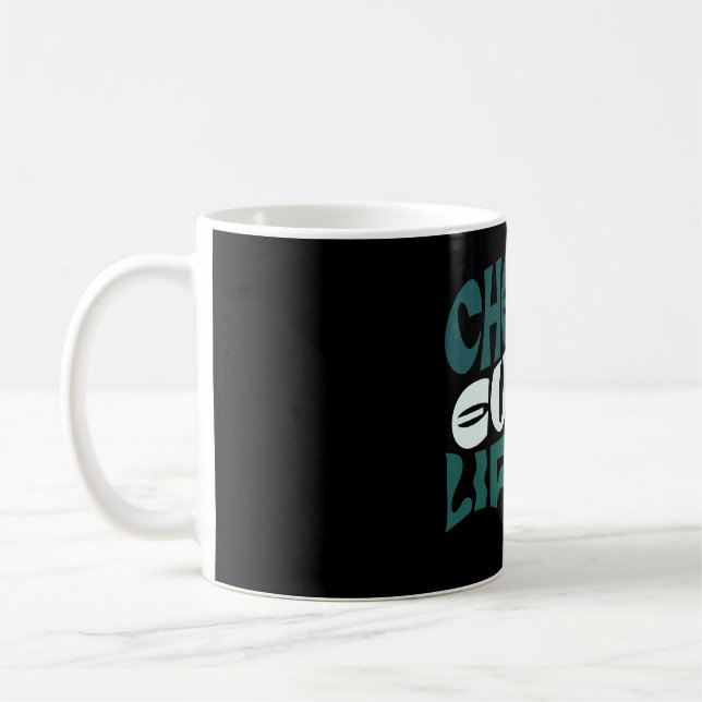 Cherish Life - Liebe & Kindness Art Kaffeetasse (Links)
