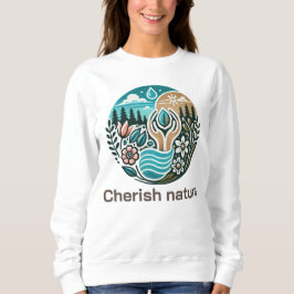 Cherish nature sweatshirt