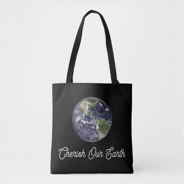 Cherish Our Earth Tasche (Vorderseite)