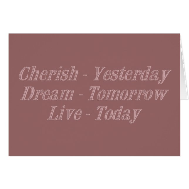 Cherish roink (Vorderseite (Horizontal))