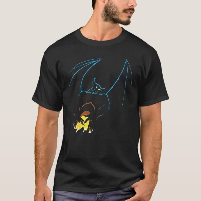 Chernabog Night on Bald Mountain Negative Space T T-Shirt (Vorderseite)
