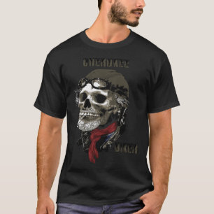 Cherokee Amerikanische Ureinwohner Tribe Motorrad- T-Shirt