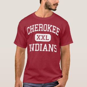 Cherokee - amerikanischer Ureinwohner - Mitte - T-Shirt