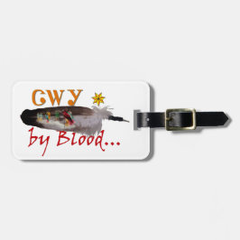 Cherokee durch Blut Gepäckanhänger