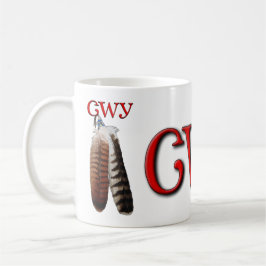 Cherokee in der Cherokee-Bibliothek Kaffeetasse