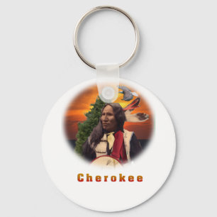 Cherokee Indian Art Schlüsselanhänger