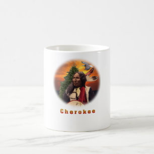 Cherokee indian kaffeetasse