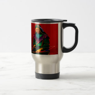 Cherokee Indian Pop Art Reisebecher