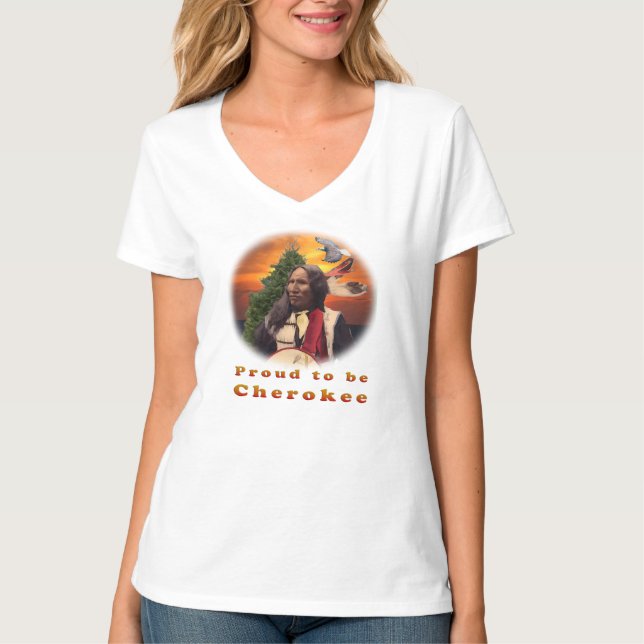 Cherokee Indian T - Shirt (Vorderseite)
