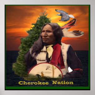Cherokee indische Plakate