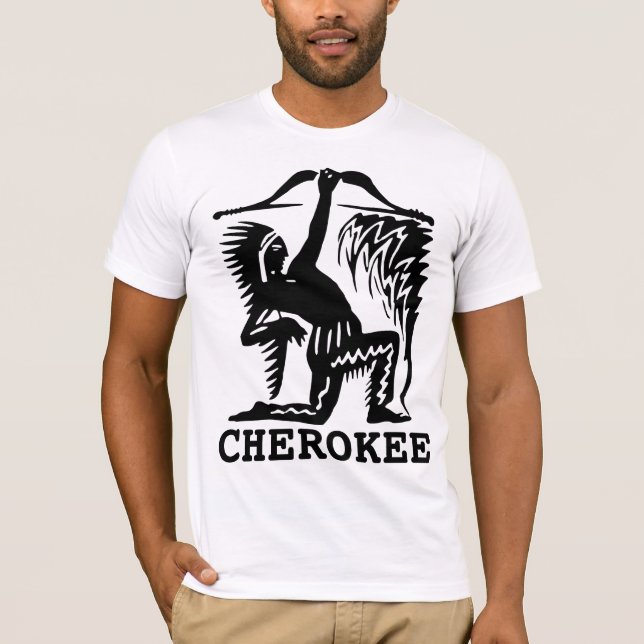CHEROKEE INDISCHE T - SHIRT T-SHIRTS (Vorderseite)