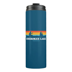 Cherokee Lake Tennessee Canoe Thermosbecher
