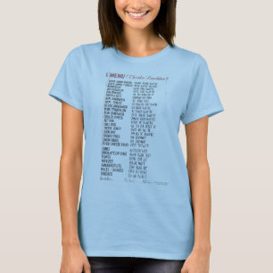 Cherokee Menu T - Shirt