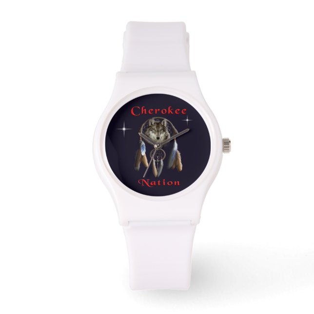 Cherokee-Nation Armbanduhr (Vorderseite)