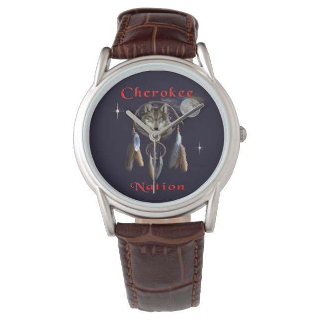 Cherokee-Nation Armbanduhr (Vorderseite)