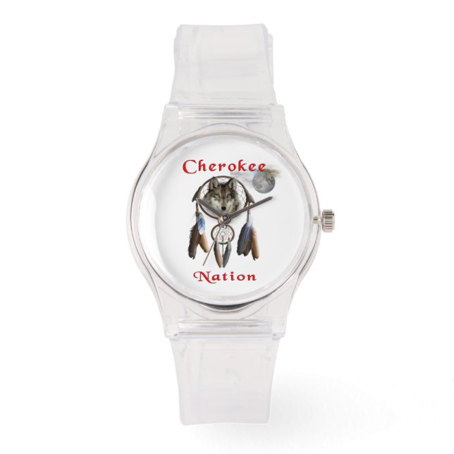 Cherokee-Nation Armbanduhr (Vorderseite)