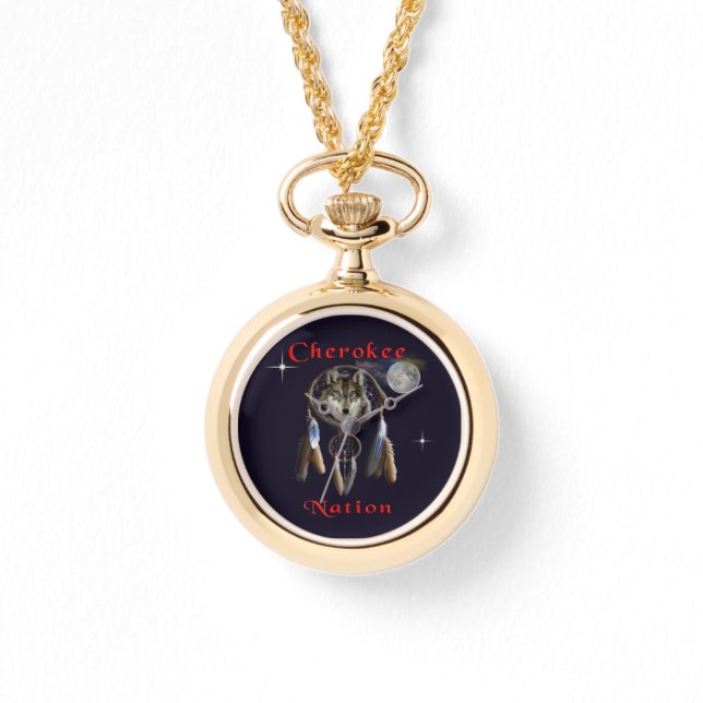 Cherokee-Nation Armbanduhr (Vorderseite)
