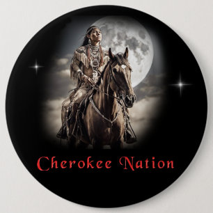 Cherokee Nation Button