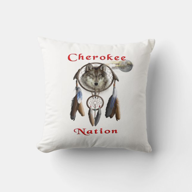 Cherokee-Nation Kissen (Vorderseite)