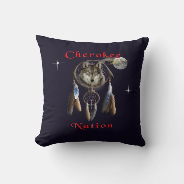 Cherokee-Nation Kissen (Vorderseite)