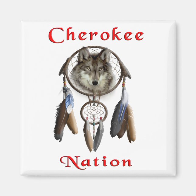 Cherokee-Nation Magnet (Vorne)