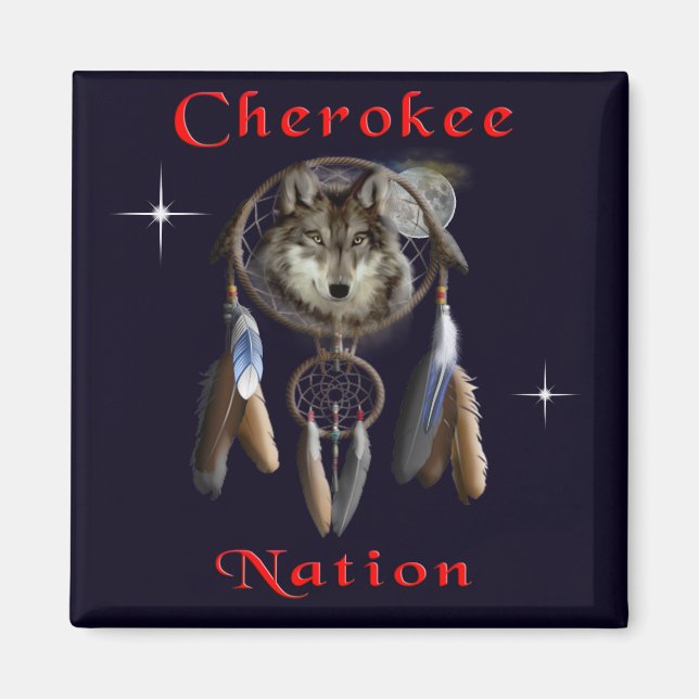 Cherokee-Nation Magnet (Vorne)