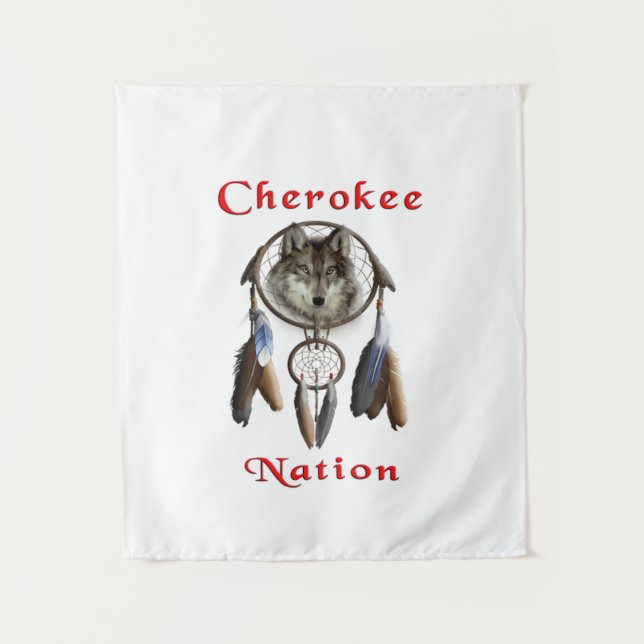 Cherokee-Nation Wandteppich (Vorderseite)