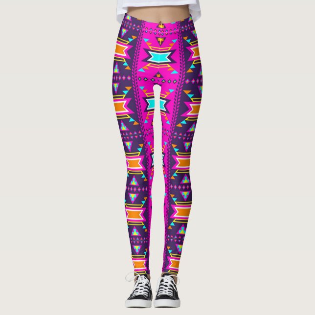 Cherokee Pattern Leggings (Vorderseite)