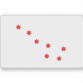 Cherokee Peace Flag, USA Aufkleber