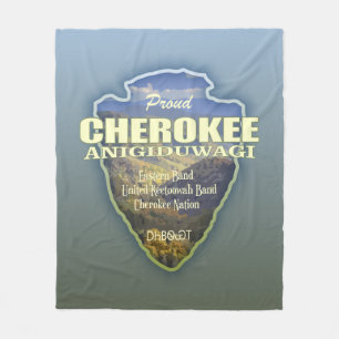 Cherokee (Pfeilspitzen) Fleecedecke