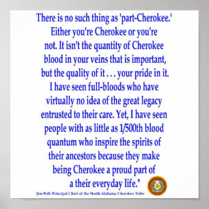 Cherokee Plakat