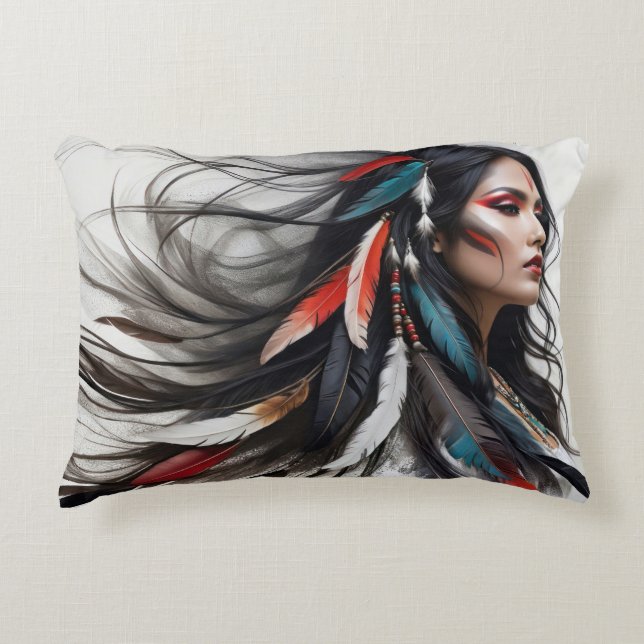 Cherokee Pride 4 Dekokissen (Vorderseite)
