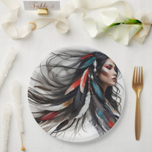 Cherokee Pride 4 Pappteller