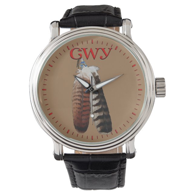 Cherokee Pride Armbanduhr (Vorderseite)