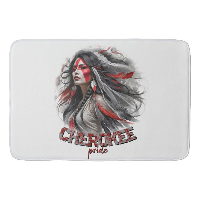 Cherokee Pride Badematte (Vorderseite)