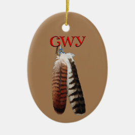 Cherokee Pride Keramik Ornament
