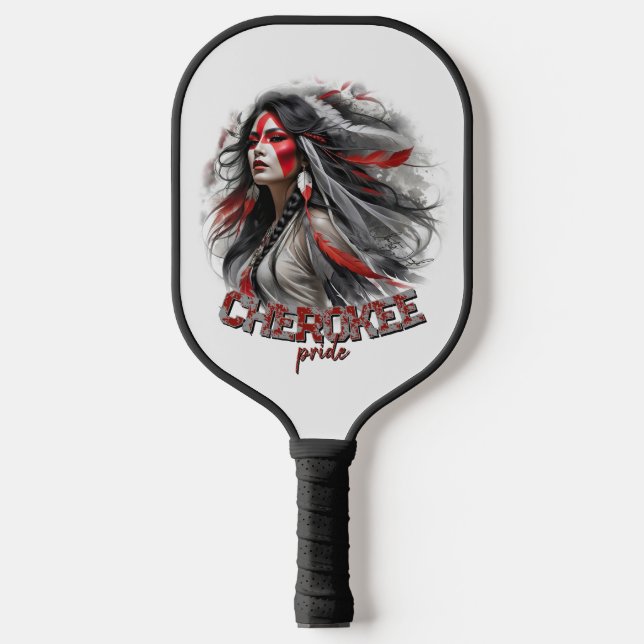 Cherokee Pride Pickleball Schläger (Vorderseite)