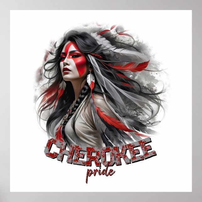Cherokee Pride Poster (Vorne)