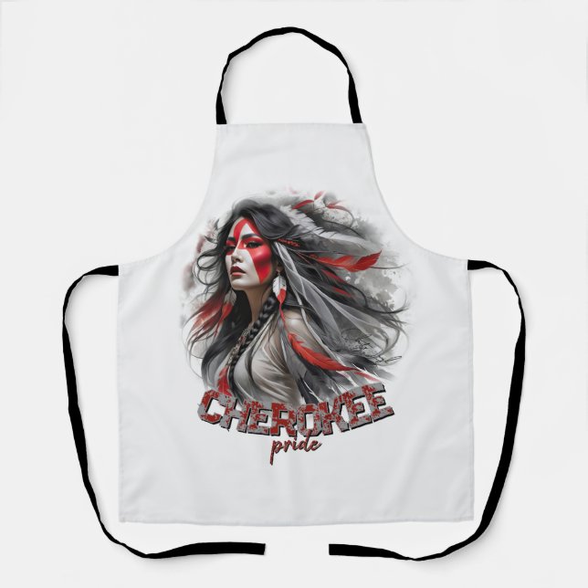 Cherokee Pride Schürze (Vorderseite)