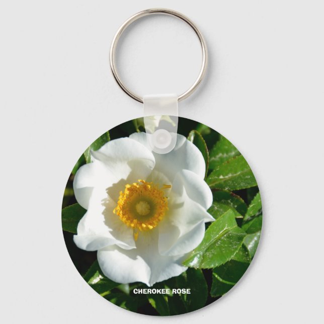 CHEROKEE-ROSE SCHLÜSSELANHÄNGER (Vorderseite)