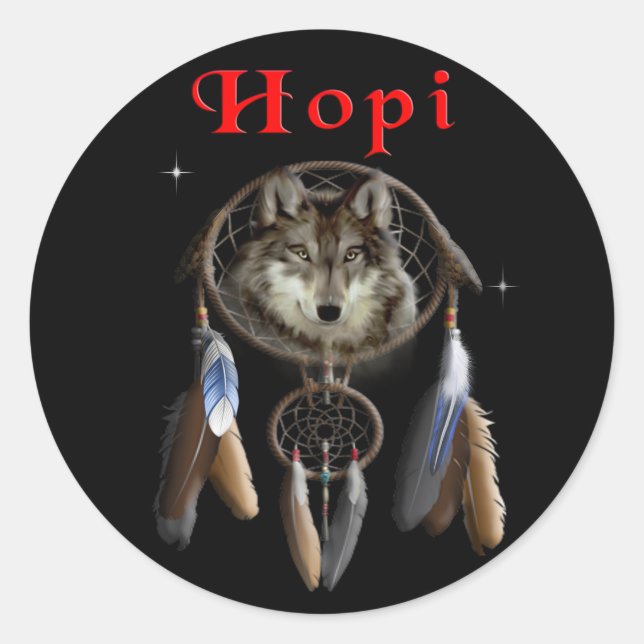 Cherokee Runder Aufkleber (Vorderseite)