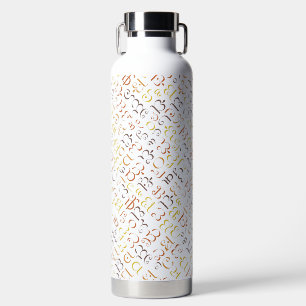 Cherokee-Schrift Trinkflasche