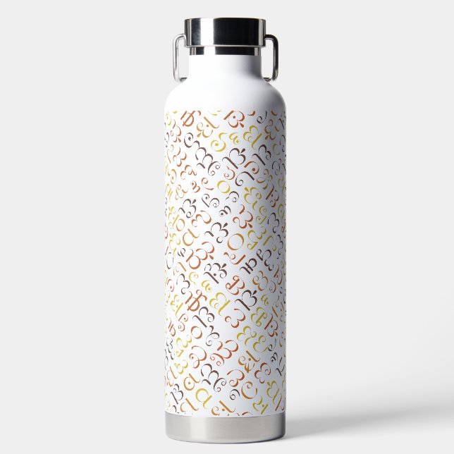 Cherokee schriftlich trinkflasche (Vorderseite)
