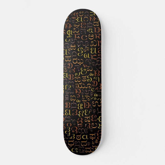 Cherokee Skateboard (Vorderseite)