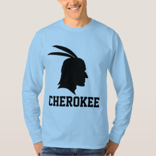 CHEROKEE T-SHIRTS INDIENS-AMÉRICAINS